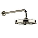 Gessi Venti20 Deszczownica Ø22,9 z ramieniem ściennym nickel pvd 65148.720