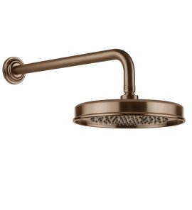 Gessi Venti20 Deszczownica Ø22,9 z ramieniem ściennym copper brushed pvd 65148.708