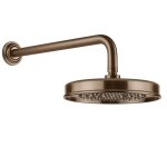 Gessi Venti20 Deszczownica Ø22,9 z ramieniem ściennym copper brushed pvd 65148.708