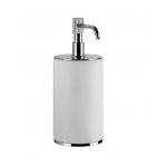 Gessi Venti20 Dozownik na mydło wolnostojący biały/chrom 65437.031