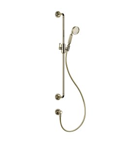 Gessi Venti20 Drążek prysznicowy ze słuchawką,wężem 150 cm i przyłączem wody brass pvd 65142.710
