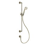 Gessi Venti20 Drążek prysznicowy ze słuchawką,wężem 150 cm i przyłączem wody brass pvd 65142.710