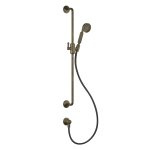 Gessi Venti20 Drążek prysznicowy ze słuchawką,wężem 150 cm i przyłączem wody antique brass 65142.713