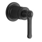 Gessi Venti20 Element sterujący baterii umywalkowej ścienny 1-kierunkowy część zewnętrzna matte black 65109.299