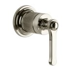 Gessi Venti20 Element sterujący baterii umywalkowej ścienny 1-kierunkowy część zewnętrzna nickel pvd 65109.720