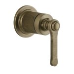 Gessi Venti20 Element sterujący baterii umywalkowej ścienny 1-kierunkowy część zewnętrzna antique brass 65109.713