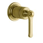 Gessi Venti20 Element sterujący baterii umywalkowej ścienny 1-kierunkowy część zewnętrzna gold brushed pvd 65109.716