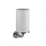 Gessi Venti20 Kubek z uchwytem ściennym biały/chrom 65407.031