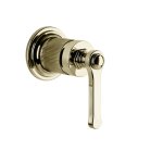 Gessi Venti20 Mieszacz ścienny z jednym wyjściem element zewnętrzny brass pvd 65131.710