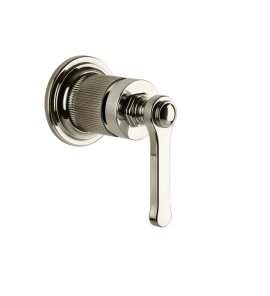 Gessi Venti20 Mieszacz ścienny z jednym wyjściem element zewnętrzny nickel pvd 65131.720