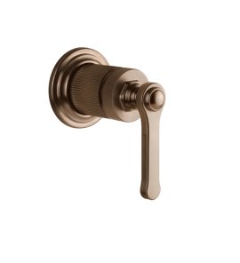 Gessi Venti20 Mieszacz ścienny z jednym wyjściem element zewnętrzny copper brushed pvd 65131.708