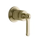 Gessi Venti20 Mieszacz ścienny z jednym wyjściem element zewnętrzny brass brushed pvd 65131.727