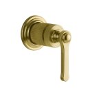 Gessi Venti20 Mieszacz ścienny z jednym wyjściem element zewnętrzny gold brushed pvd 65131.716