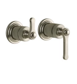 Gessi Venti20 Mieszacz ścienny 2-drożny element zewnętrzny finox brushed nickel 65038.149
