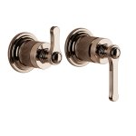 Gessi Venti20 Mieszacz ścienny 2-drożny element zewnętrzny copper pvd 65038.030