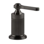 Gessi Venti20 Przełącznik wannowo-prysznicowy jednootworowy black metal brushed pvd 65100.707