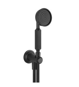 Gessi Venti20 Słuchawka prysznicowa z wężem i kolanem wypływu matte black 65123.299