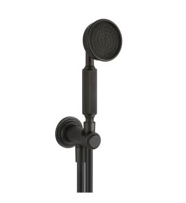 Gessi Venti20 Słuchawka prysznicowa z wężem i kolanem wypływu aged bronze 65123.187