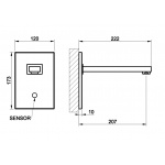 Gessi Wylewka elektroniczna Chrom 20130.031 / 20130031