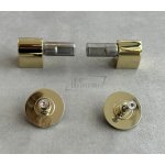 Gessi Zawiasy do deski sedesowej Brass PVD 37584.710