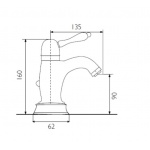 Giulini Giovanni Harmony bateria umywalkowa 9541