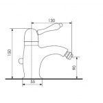 Giulini Giovanni Harmony bateria bidetowa 9507