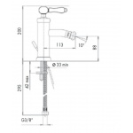 Giulini Giovanni Hermitage bateria bidetowa 4435