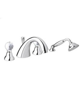 Giulini Giovanni Odessa bateria wannowa 4-otworowa z prysznicem 3965