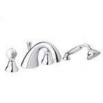 Giulini Giovanni Odessa bateria wannowa 4-otworowa z prysznicem 3965