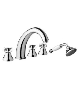 Giulini Giovanni Parigi bateria wannowa 5-otworowa z prysznicem 7360