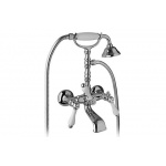 Giulini Giovanni Praga bateria wannowa ścienna z prysznicem 7500