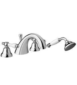 Giulini Giovanni Praga bateria wannowa 4-otworowa z prysznicem 7565