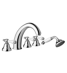 Giulini Giovanni Praga bateria wannowa 5-otworowa z prysznicem 7560