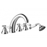 Giulini Giovanni Praga bateria wannowa 5-otworowa z prysznicem 7560