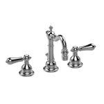 Graff Adley Bateria bidetowa 3-otworowa z korkiem Chrom E-2561-LM34