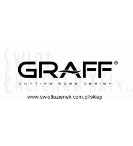 GRAFF Bateria natryskowa naścienna, QUBIC, polerowany chrom 2352100
