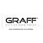 GRAFF Bateria natryskowa naścienna, QUBIC, polerowany chrom 2352100