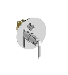 Graff Harley Zawór termostatyczny 2-drożny - element zewnętrzny Chrom E-18036-LM57E-T