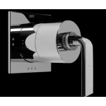 GRAFF IMMERSION Podtynkowy zawór 4-drogowy 1/2 dla baterii prysznicowej podtynkowej - elementy zewnętrzne, polerowany chrom 2364350