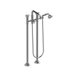 Graff Vignola Bateria wannowa wolnostojąca z zestawem prysznicowym Chrom E-11657-R4-C20B