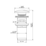Graff Vignola Korek automatyczny z przelewem Chrom E-9967