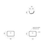 GSI Ceramica Classic Umywalka 50x35 biały połysk 724711