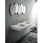 GSI Ceramica Classic Umywalka 125x54 biały połysk 8725111