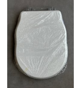   Hidra Ellade Deska wolnoopadająca biała, zawiasy chrom DXZ.001 W MAGAZYNIE!!