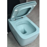  Hidra Faster Kiub Miska WC wisząca verde matt + Deska wolnoopadająca KIWR20.052+FAZQ.052