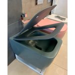 Hidra Faster Kiub Miska WC wisząca grey matt + Deska wolnoopadająca KIWR20.053+KIZQ.053