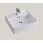 Hidra Faster Kiub Umywalka ścienna 51x46 cm Biała KI50.001