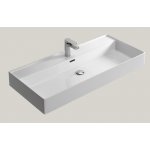 Hidra Faster Kiub Umywalka ścienna 101x46 cm Biała KI100.001