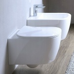 Hidra Faster Faster Wc wiszący bez kołnierza 53x36,5 cm Biały FAWR20.001