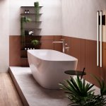 Hidra Faster Wanna wolnostojąca 170x72 cm Biały FV61L.001